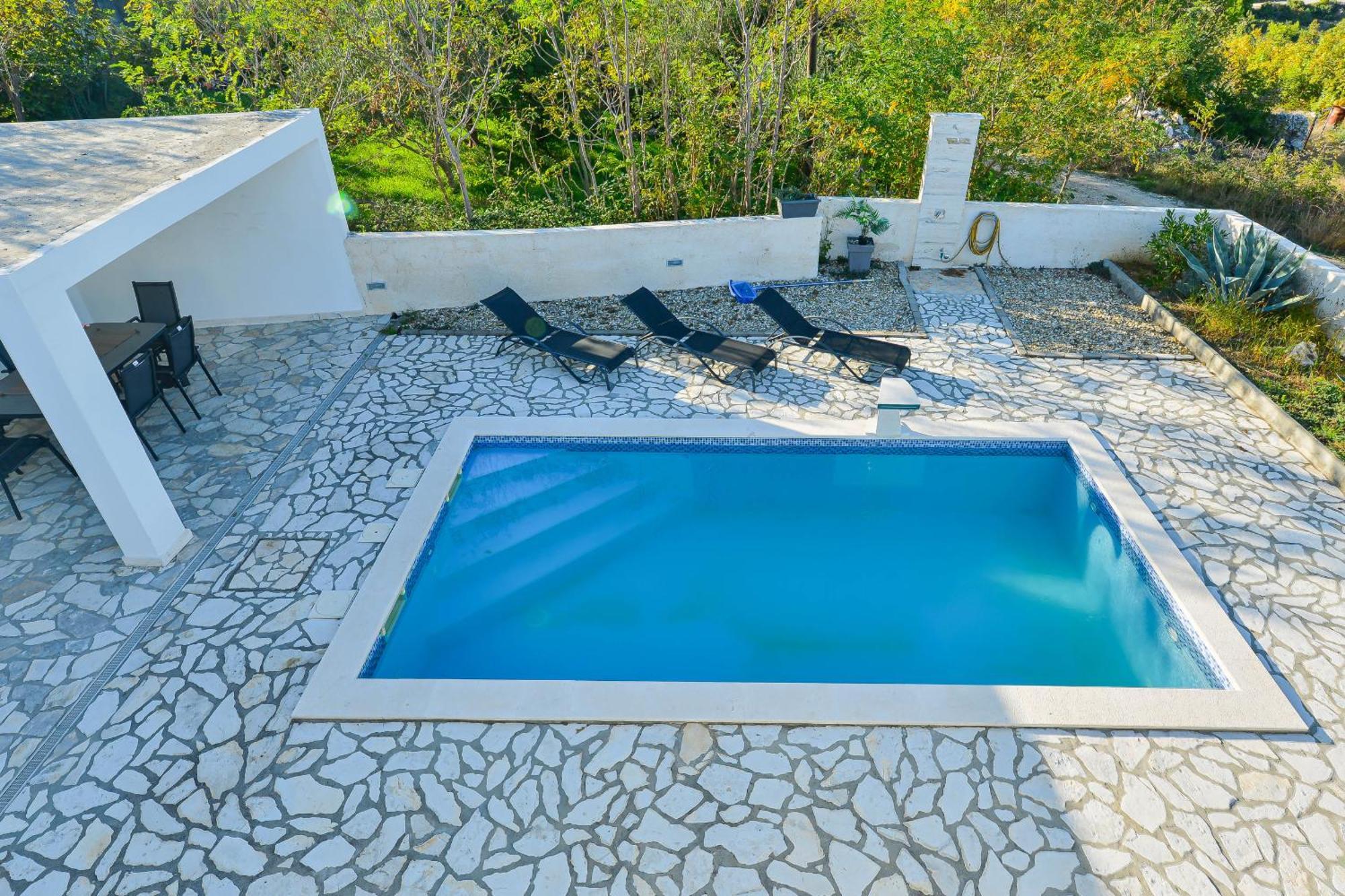 ווינייראץ Villa Anna With Pool, Zadar County מראה חיצוני תמונה