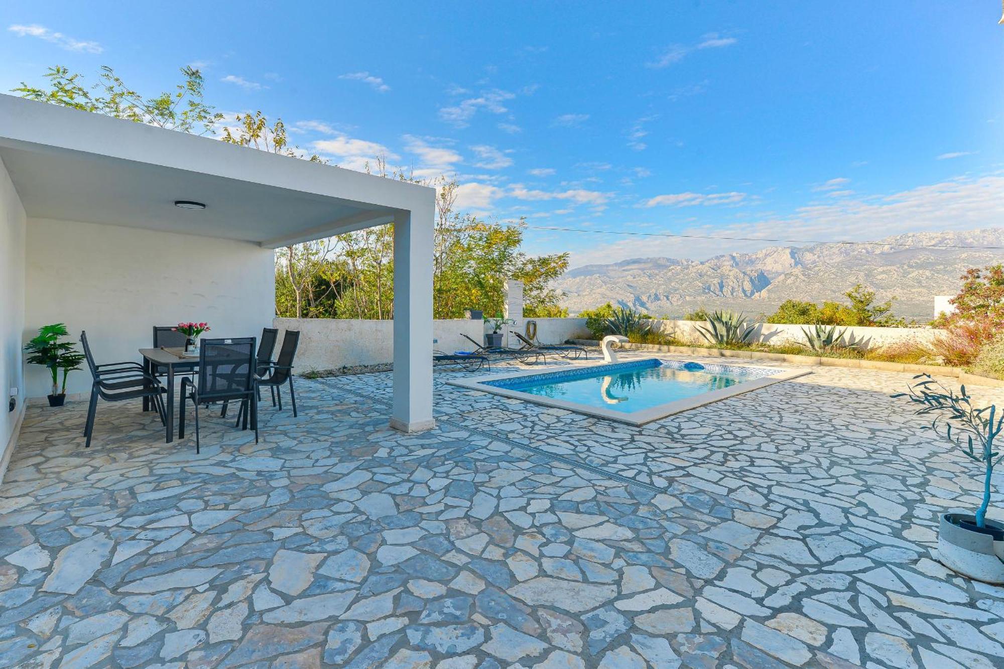 ווינייראץ Villa Anna With Pool, Zadar County מראה חיצוני תמונה