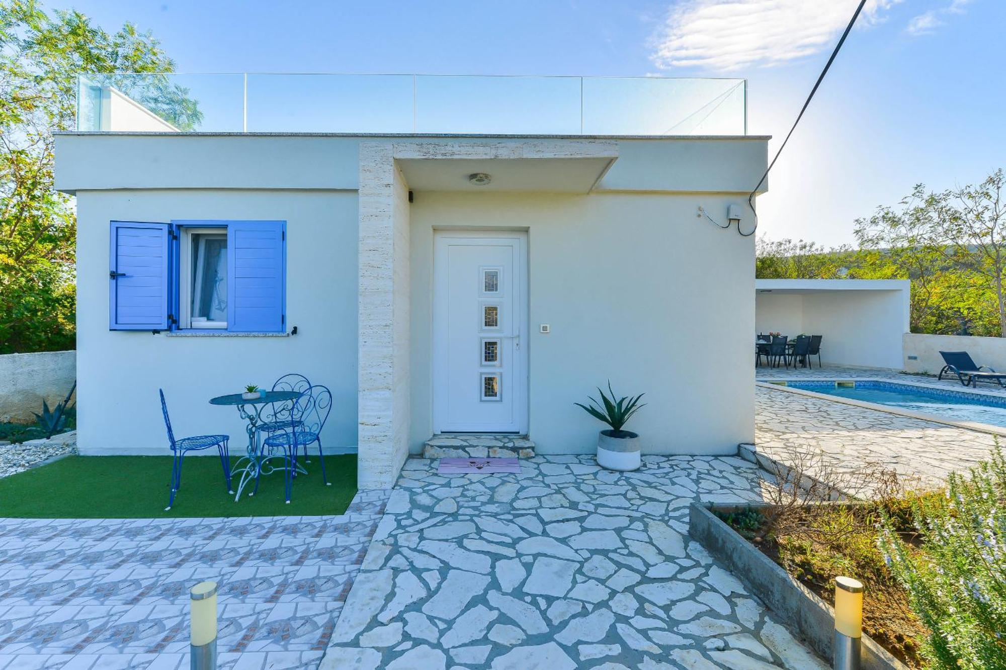 ווינייראץ Villa Anna With Pool, Zadar County מראה חיצוני תמונה